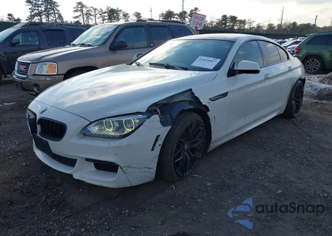 2015 BMW 650I Gran Coupe z USA, uszkodzony, nr VIN WBA6B2C56FGB99482